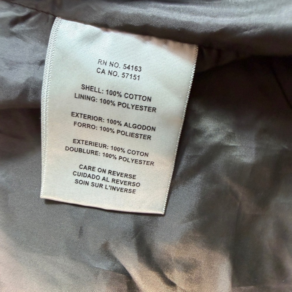 Levi's Camouflage Hooded Utility Jacket Women's Small Green Parka Camo Outdoor‎ - Picture 5 of 8